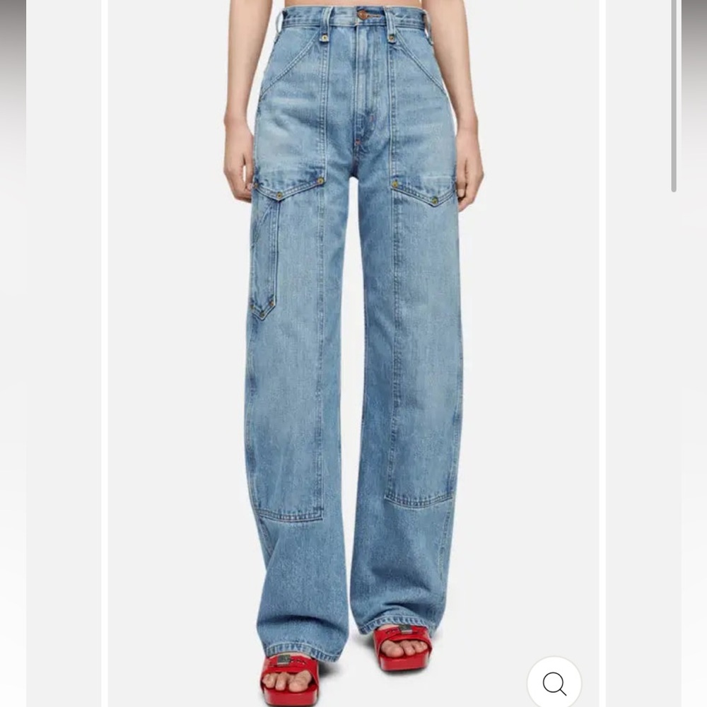 Re/Done super high workwear Jean